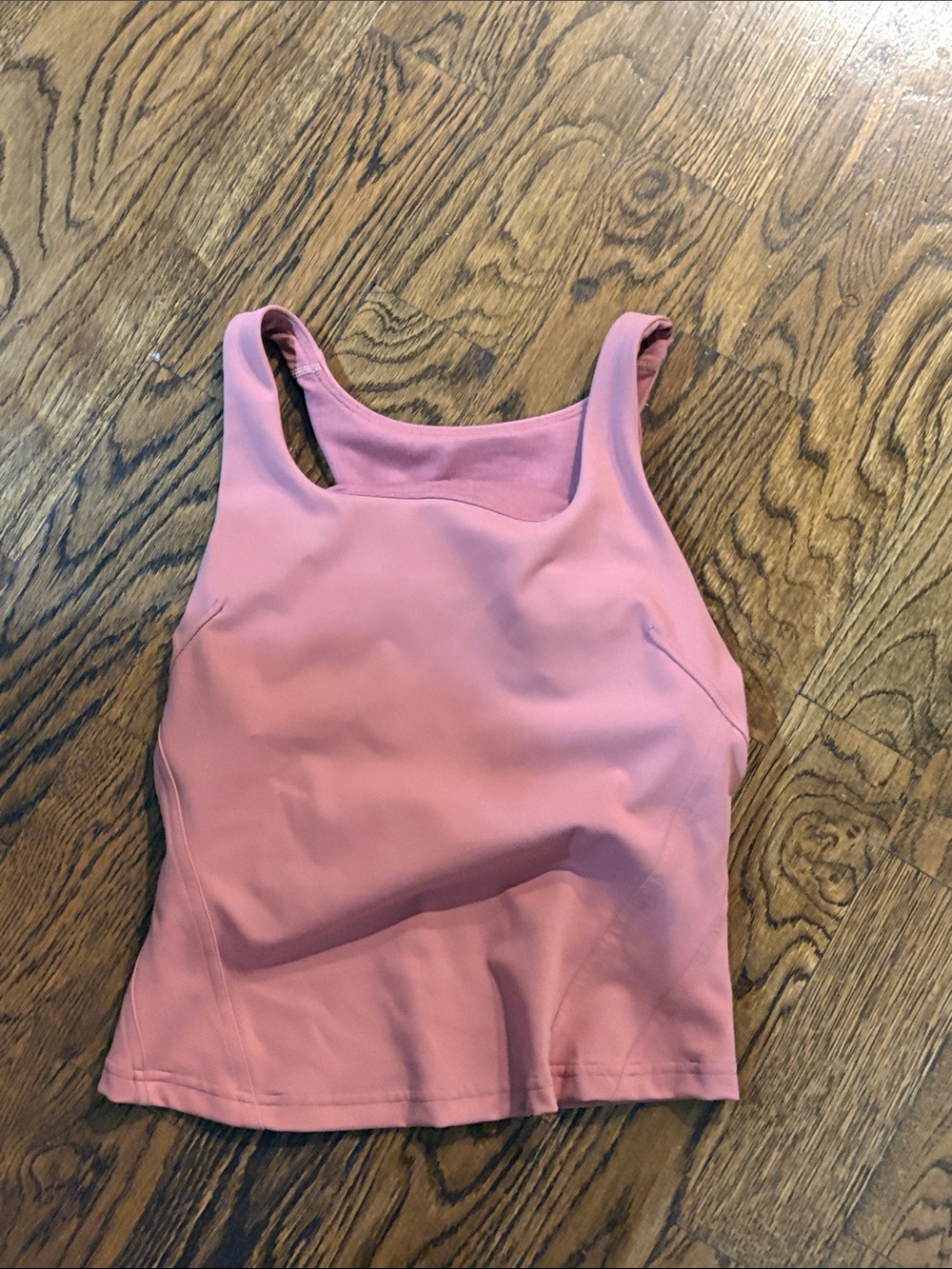 lululemon athletica Rose Pink Square-Neck Tank
